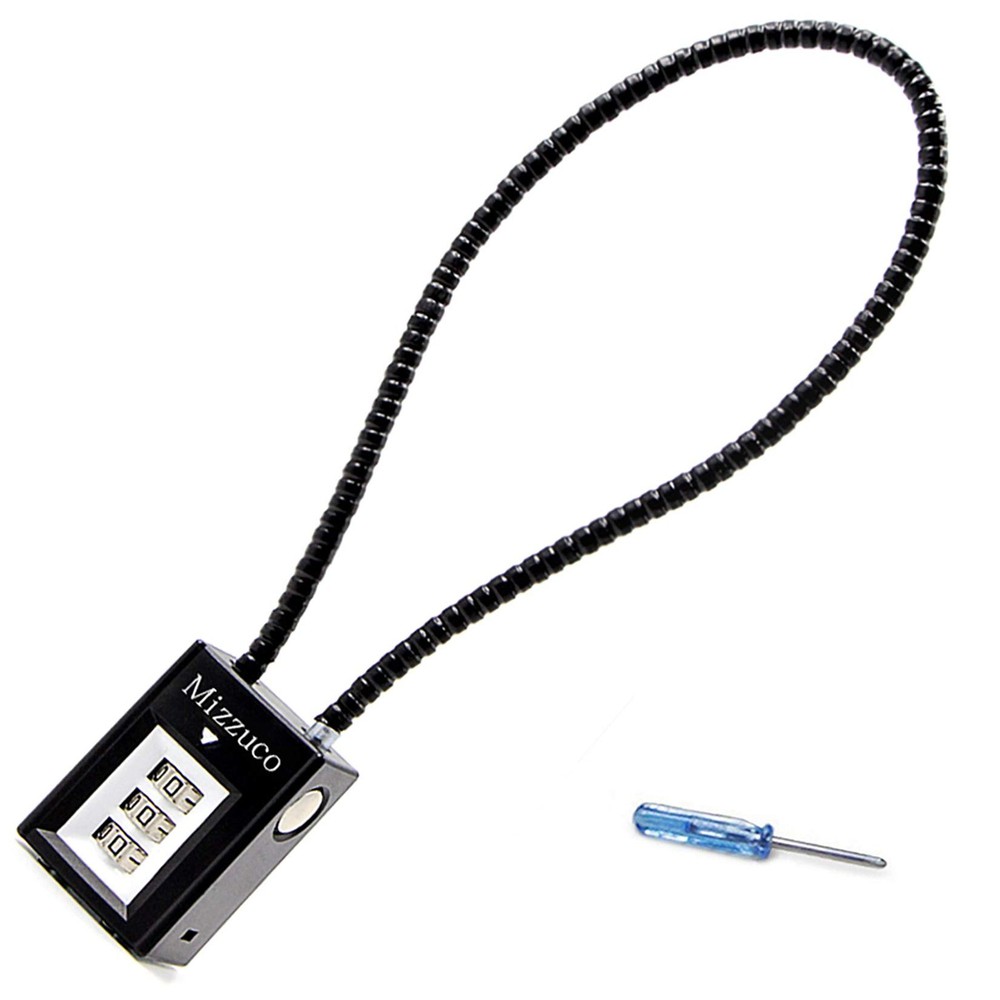 Trigger Lock 3 Digit Combination Gun Lock & Gun Cable Lock Compatible with Ma...