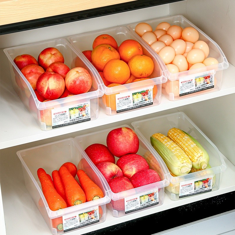 Drawer style refrigerator storage box, storage box, kitchen