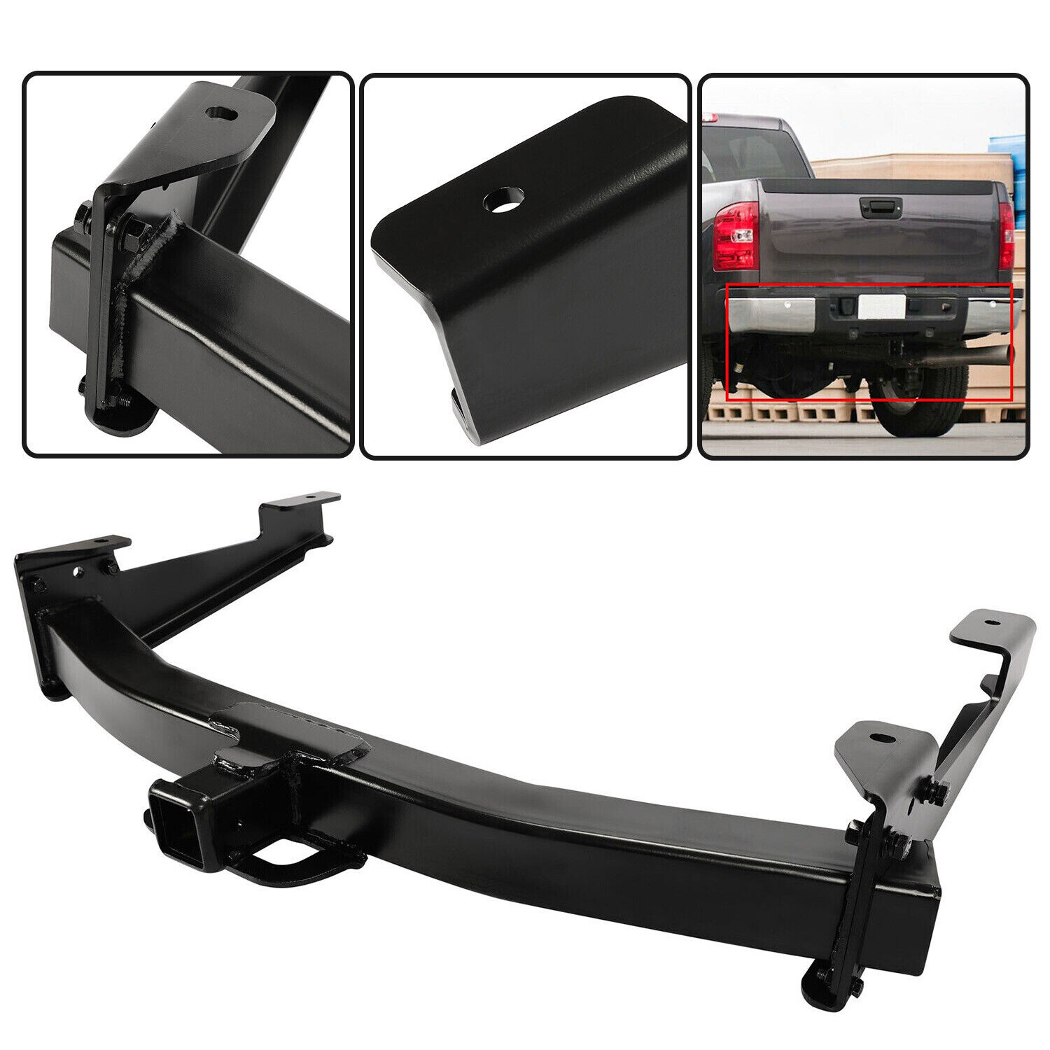 Class 5 Trailer Hitch Receiver For Chevy Sierra/Silverado 2500HD/3500HD 01-10