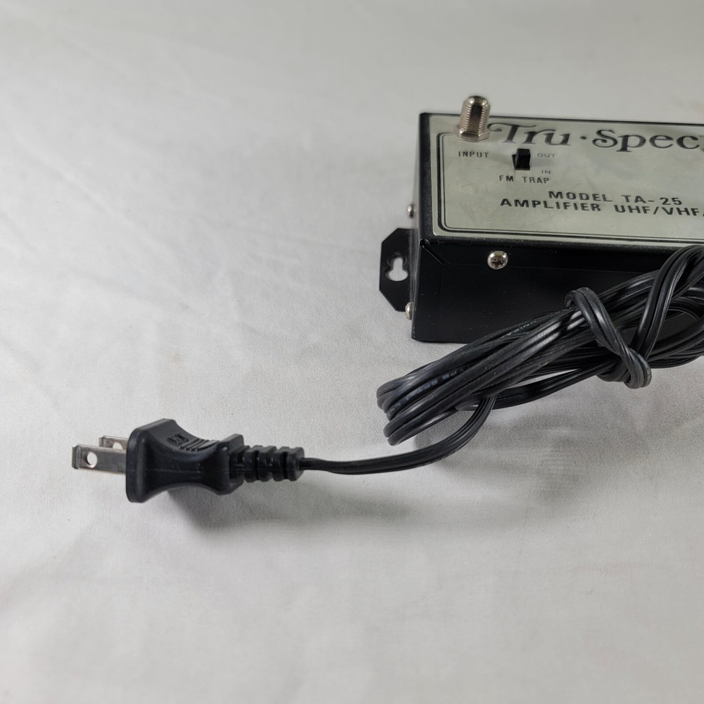 Tru•Spec Model TA-25 Amplifier UHF/VHF/FM T5