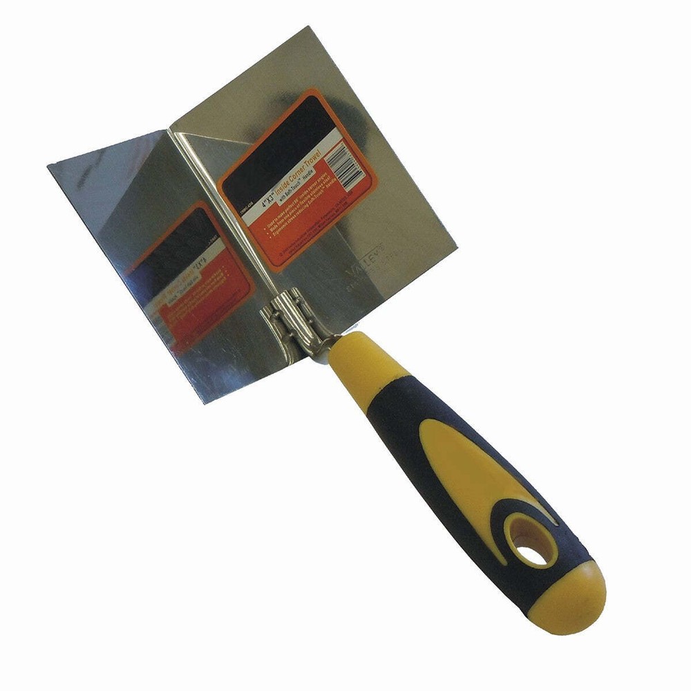 Valley Inside Corner Drywall Trowel, 4" x 3" x 3"