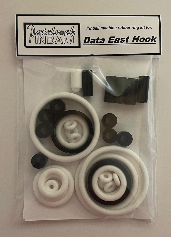 1992 Data East Hook Pinball Machine Rubber Ring Kit