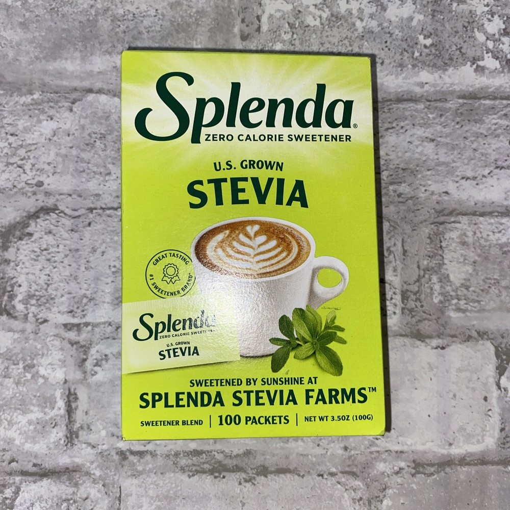 Splenda Stevia Sweetener Zero Calorie Packets, 100 Count