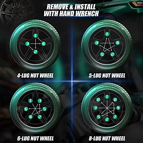 7 Spline Lug Nuts Key Tuner Large Socket Lugnuts Tool for 7 Spline Lug nuts Key