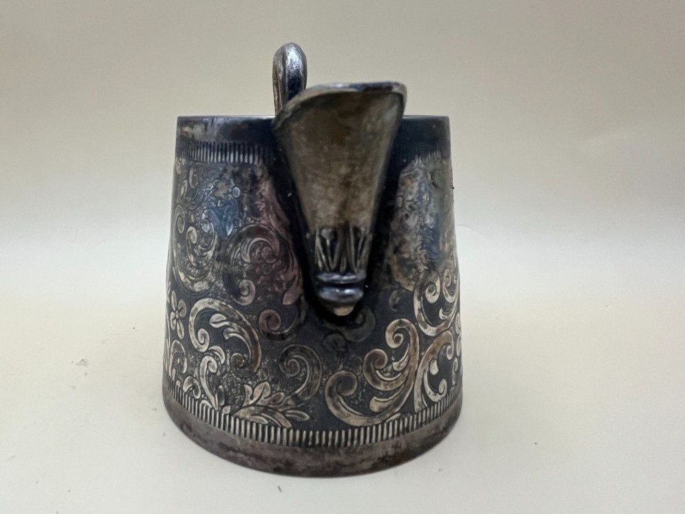 Vintage silver plated Cream Jug.