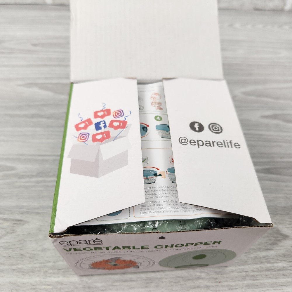 Epare Manual Mini Vegetable Chopper Cutter