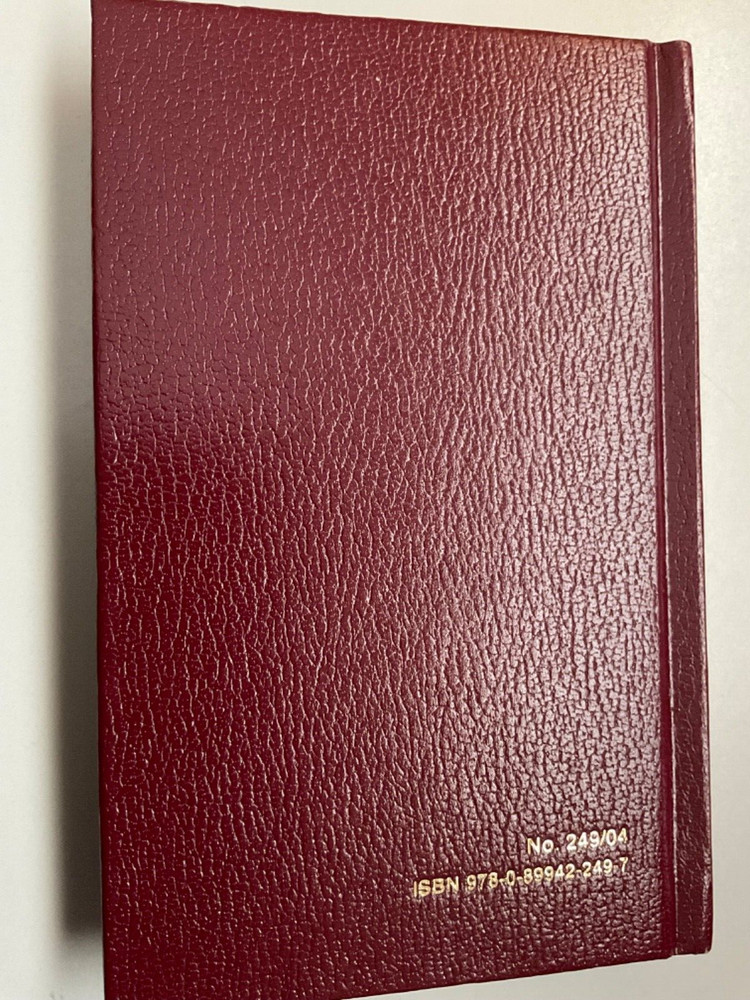 SAINT JOSEPH CONFIRMATION BOOK 1986