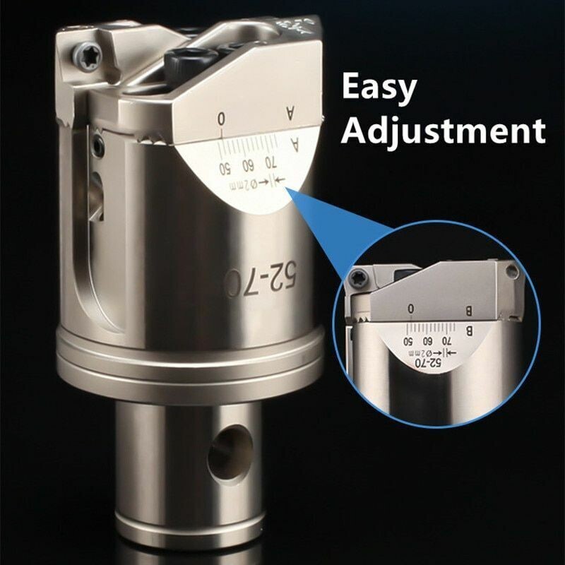 Rough Boring Head Double Edge Adjustable Boring Cutter Big Range Teeth Tools