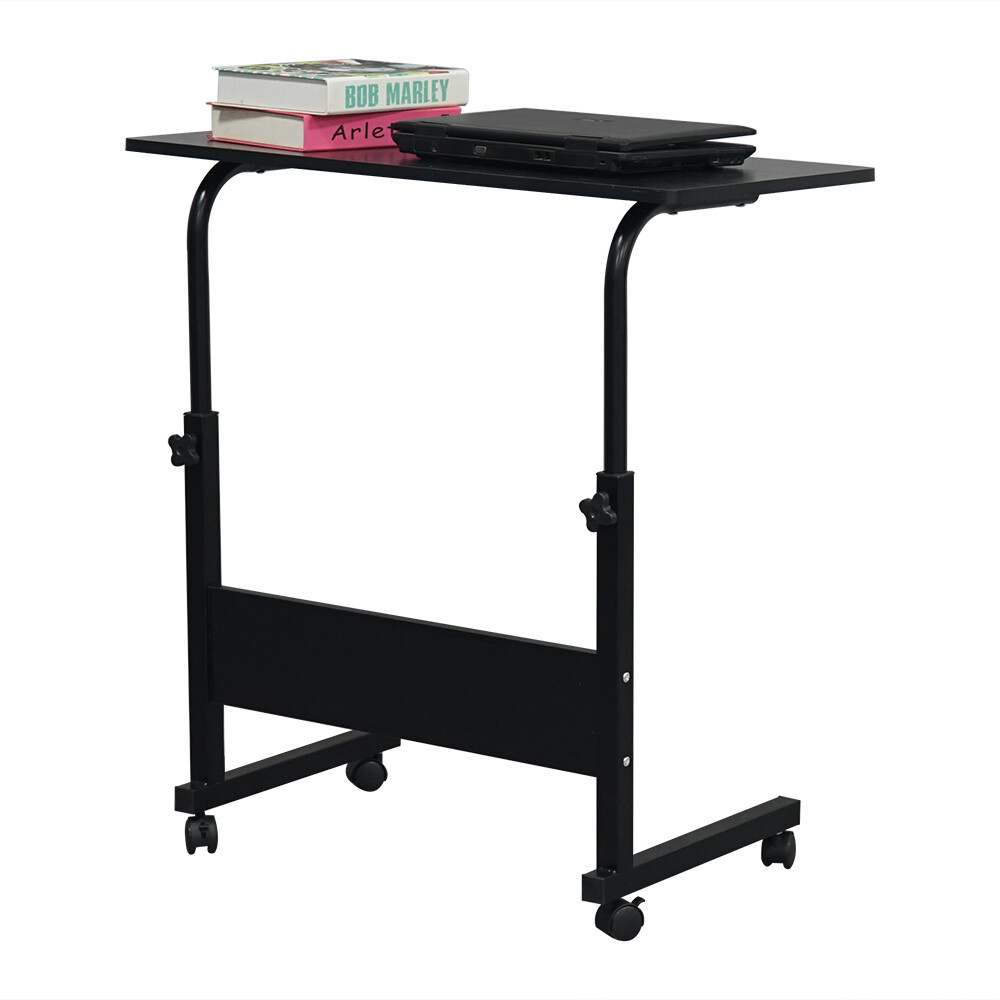 31.5'' Tabletop Black Adjustable Computer Desk, Ergonomic Portable Laptop Table