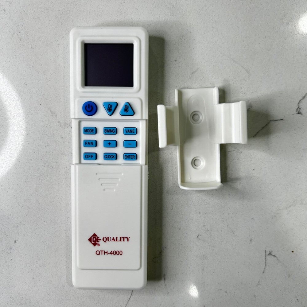 QTH-4000 Mini Split Universal Remote Control, 4000 Codes, Controls MOST Systems