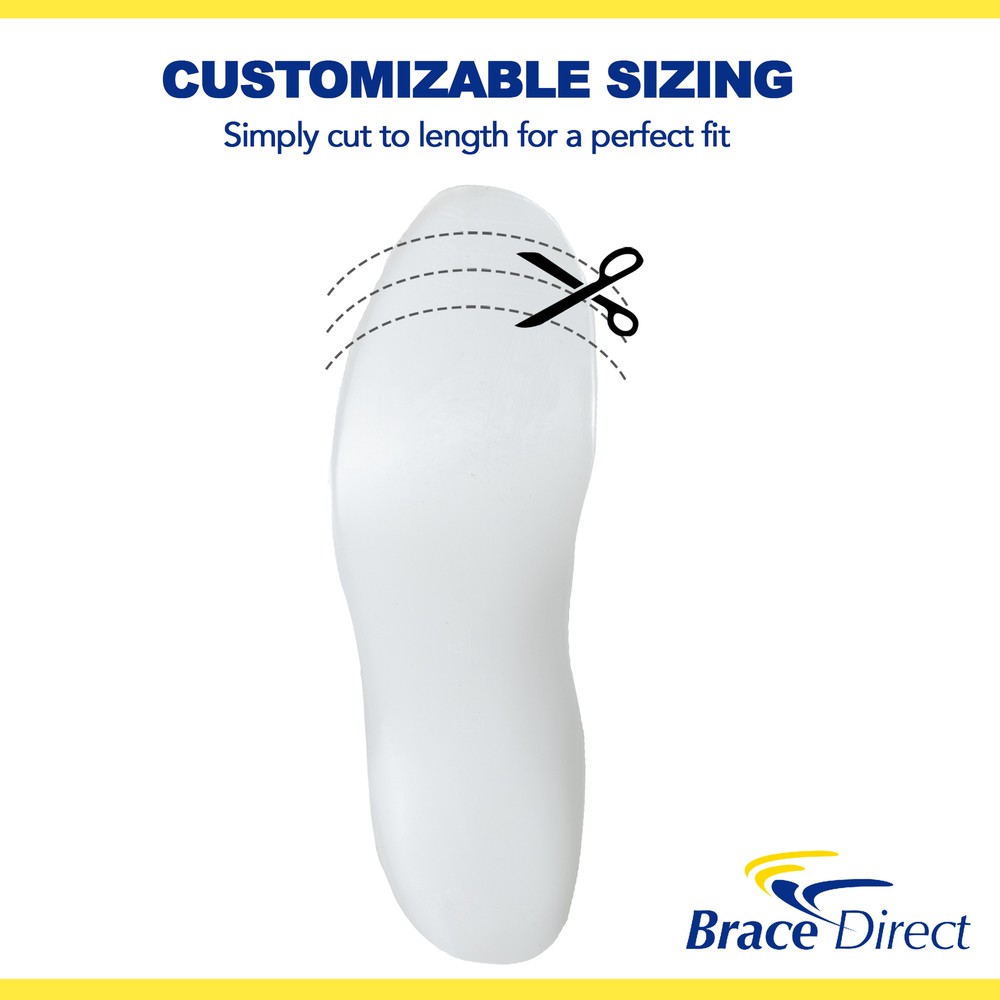 Leaf Spring AFO Brace for Flaccid Foot Drop/ Trimmable