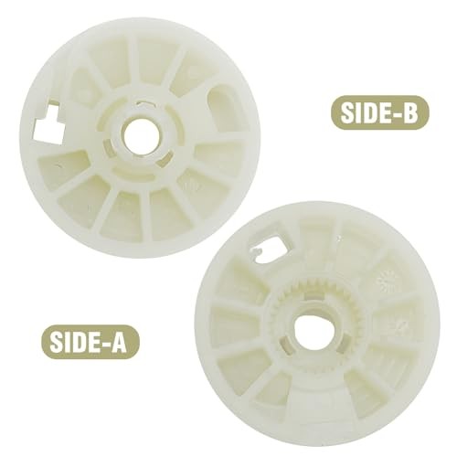 82481D4000 4Pcs Window Regulator Drum Gear Spool, Replacement for Kia Optima