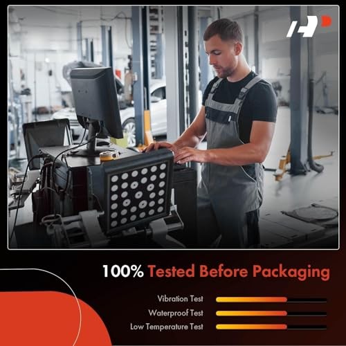 4-PC Reverse Backup Parking Assist Sensor Compatible with Chevy, Cadillac,