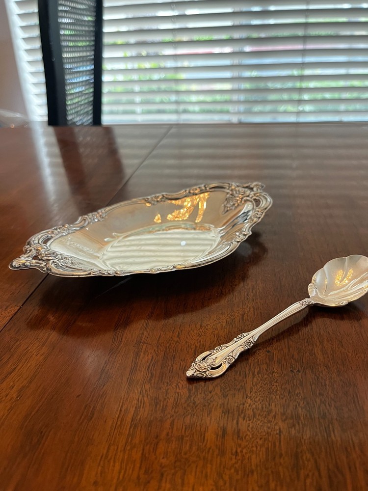 Silver Plated Serving Pieces - Good Condition