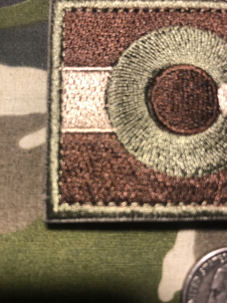 COLORADO STATE FLAG PATCH TACTICAL SUBDUED WITH HOOK BACK! CAMO COLORS