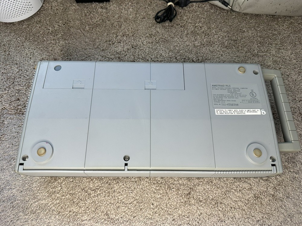 AMSTRAD PPC 640 Vintage Portable Computer