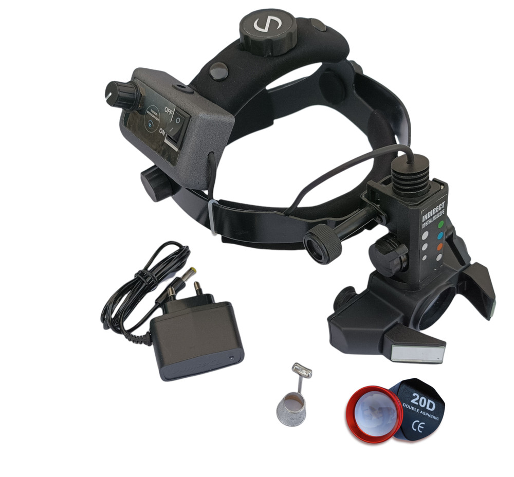 Original Indirect Ophthalmoscope Wireless Rechargeable Head Worn Type