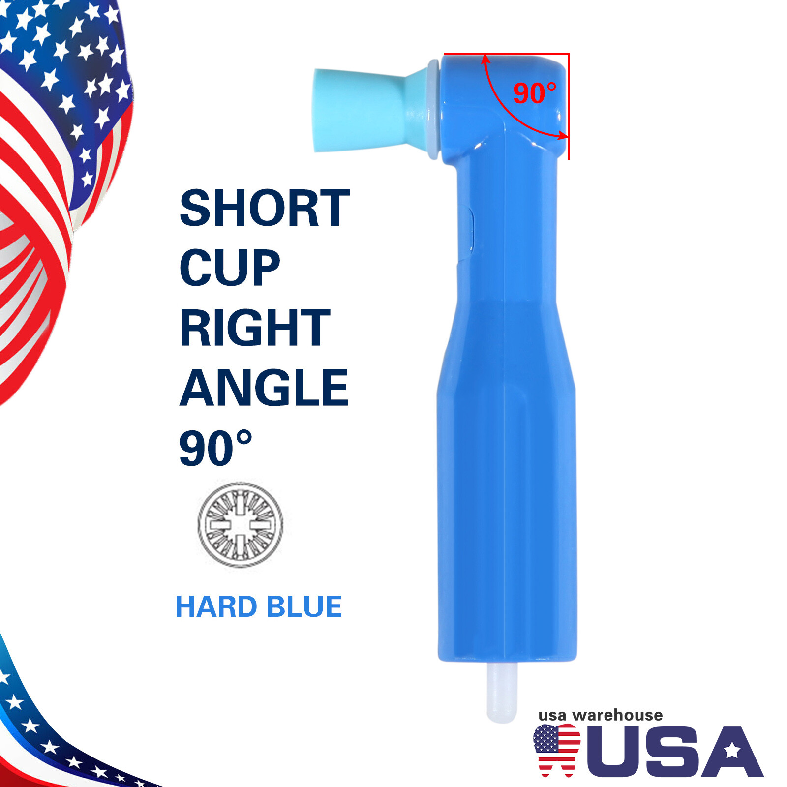 Prophy Angles Firm Cups 100 500/pk Top Quality Dental Disposable Prophy Angle US