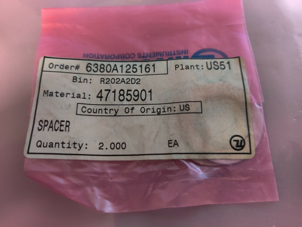 Universal Instruments Spacer 47185901 Pack Of 2