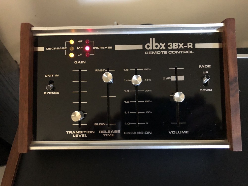 DBX 3BX 3 Band Dynamic Range Expander Plus 3BX-R
