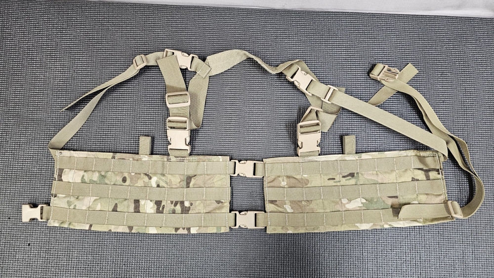 Grey Ghost Front Chest Rig Molle Multicam New
