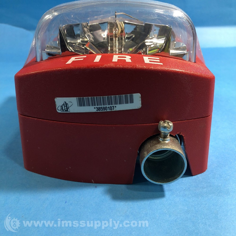 Simplex 38590107 TrueAlert Fire Speaker Strobe Wall Mount Alarm USIP