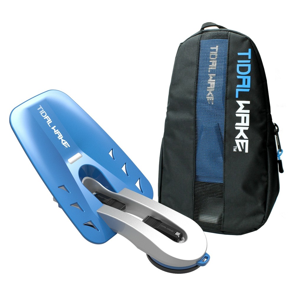Tidal Wake XLR8 Wake Surf Shaper High Performance, Silver/Red 75633