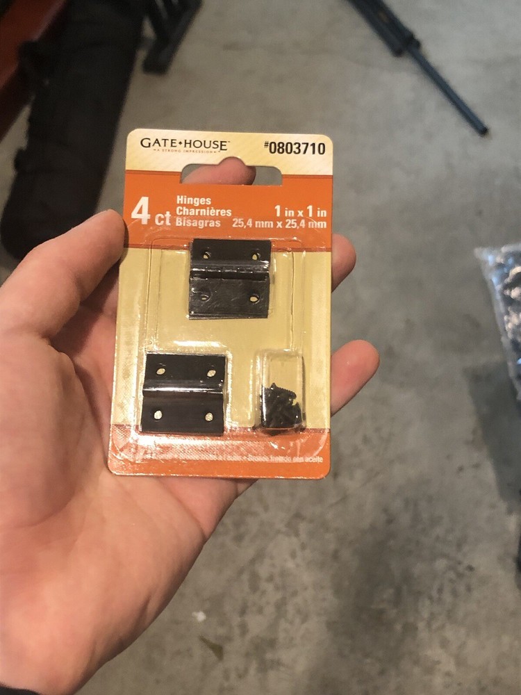 Gatehouse hinges 1 x 1 inch