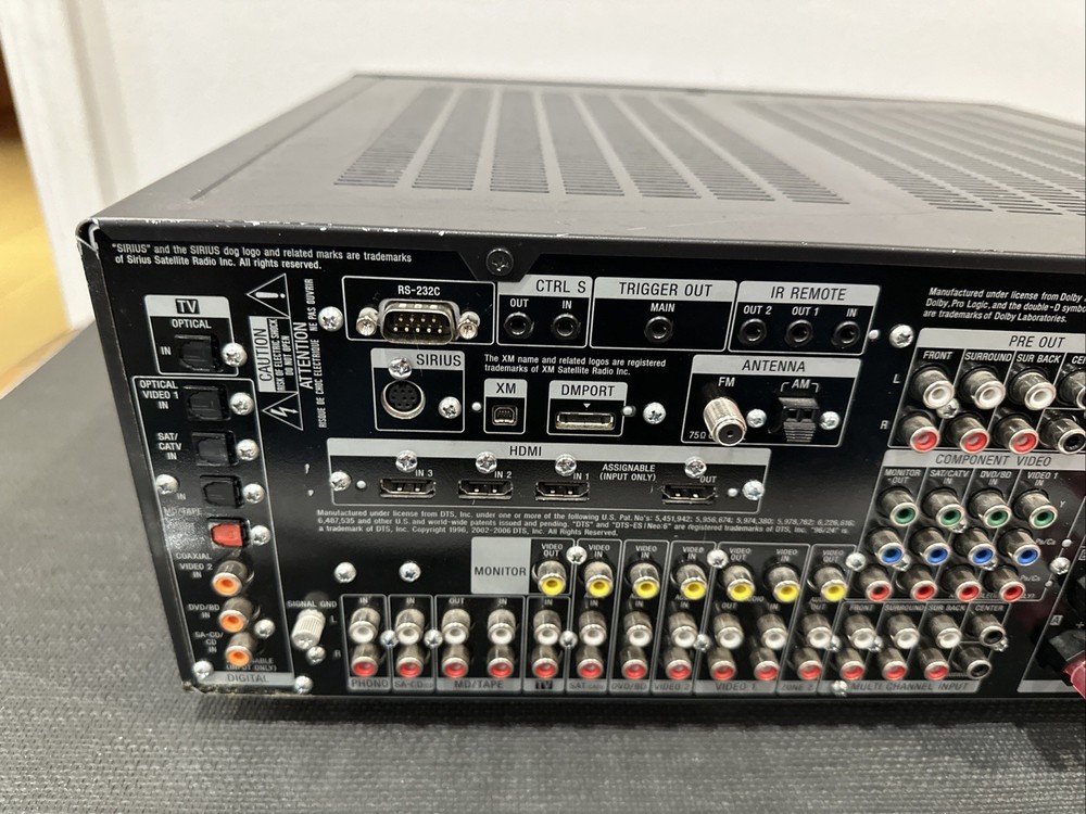 Sony STR-DA3300es Discrete 7CH Amplifier AV Receiver HDMI