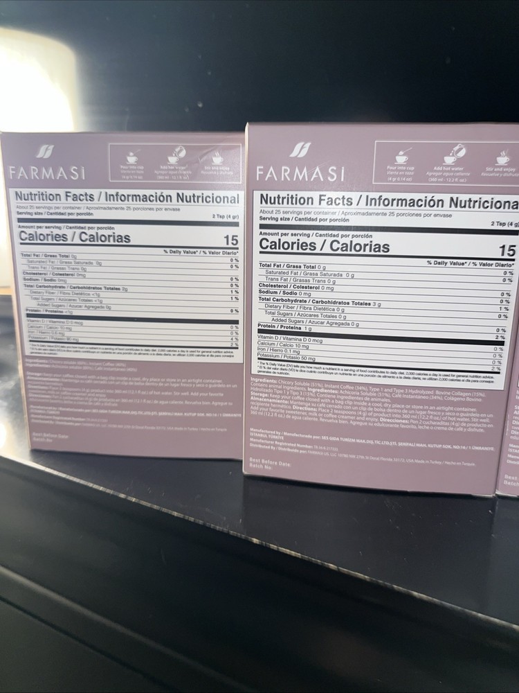 3 Bags Instant Coffee Chicory