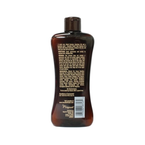Hawaiian Tropic Dark Tanning Oil, Moisturizing, Nourishing, Original, 8 Oz