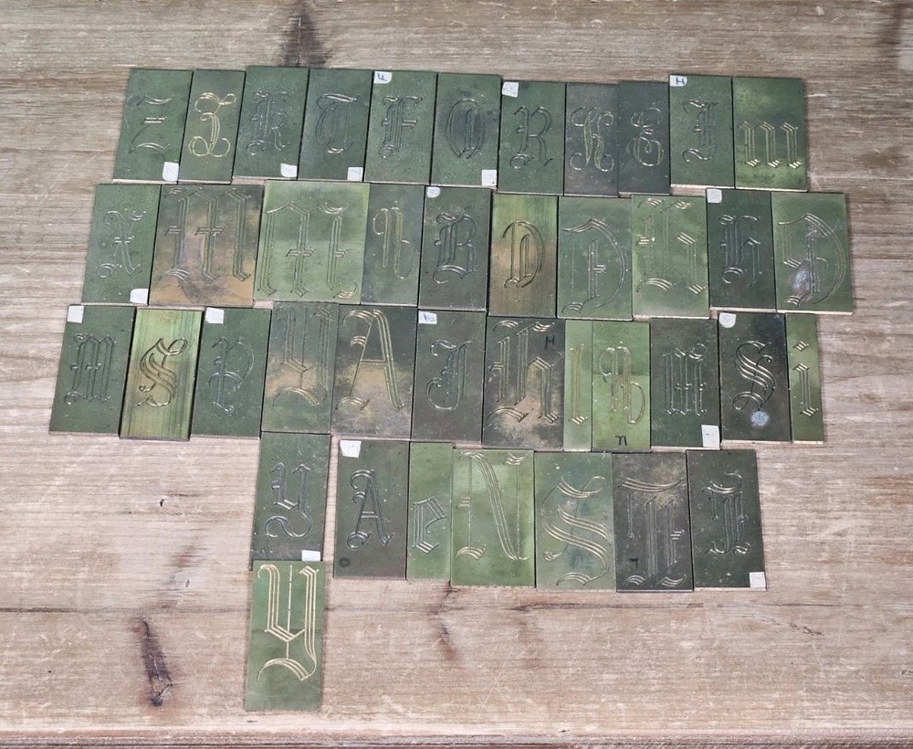 CURSIVE FONTS, NEW HERMES ENGRAVING FONTS LOT