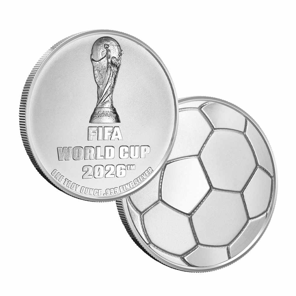 1 oz FIFA World Cup 2026 Silver Round (New)