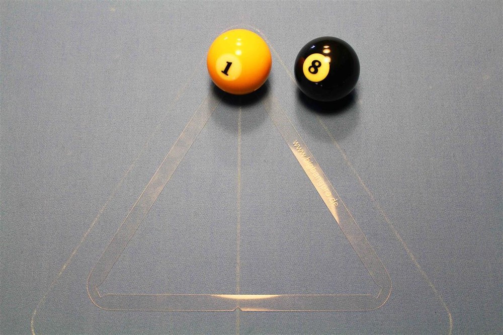 Big Bang Pro 8-Ball Construction Template Billiards Magic Rack Triangle