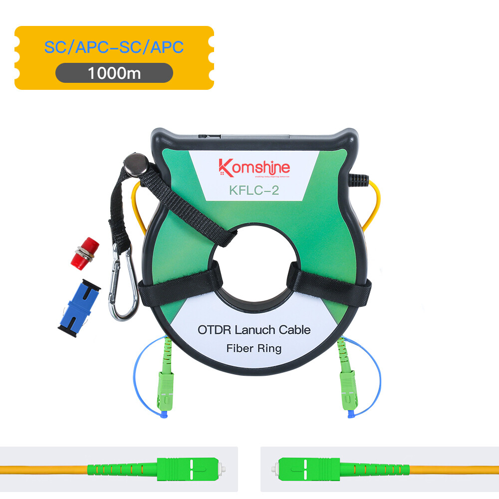 KomShine SM OTDR Launch Cable Ring SingleMode 1000m, OTDR Dead Zone Eliminator
