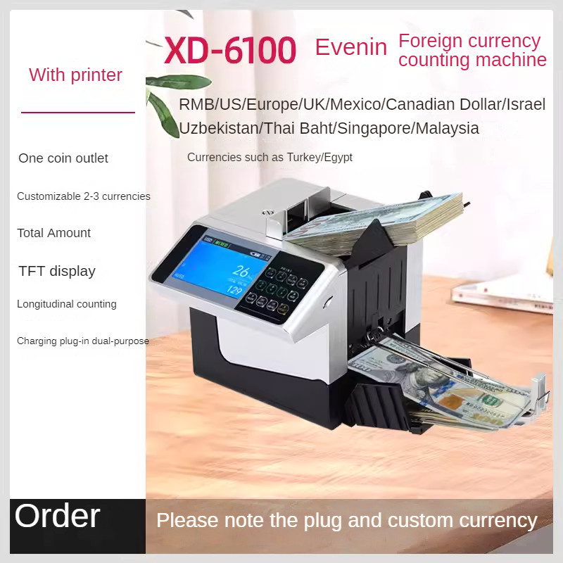 Multi-currency Banknote Detector with Image Recognition for Counting Banknotes