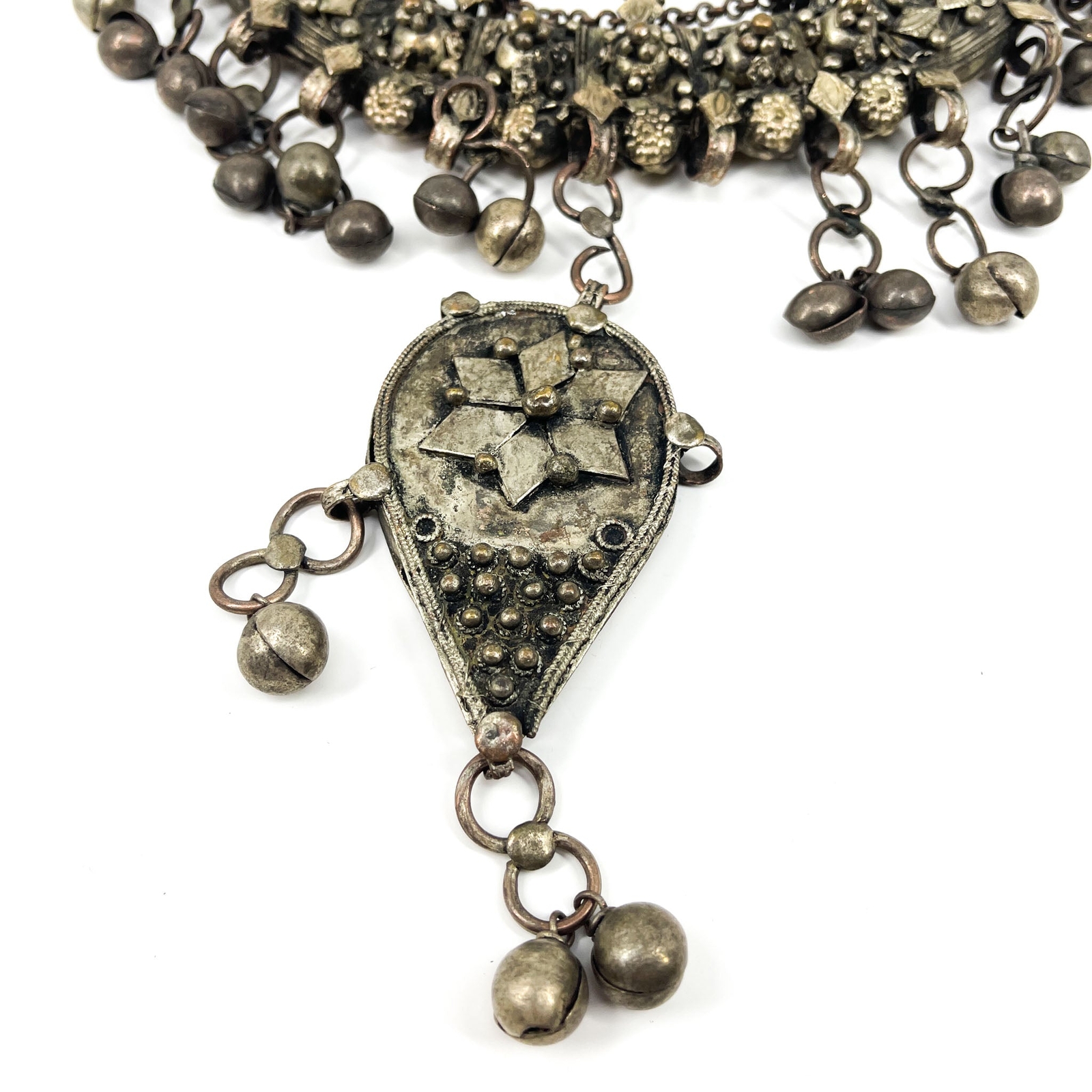 Ethiopian Telsum Silver Pendants Necklace Rare Africa