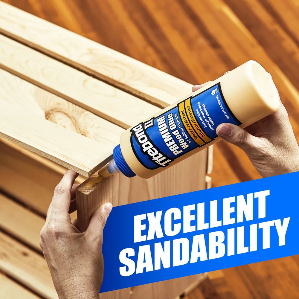 Premium Wood Glue, 4-oz. - 5002