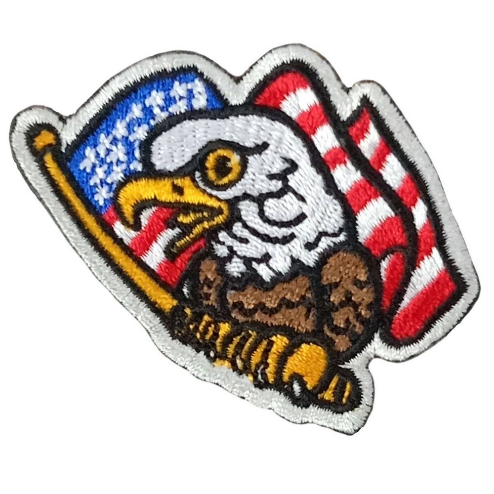 Hot Leathers Kid Eagle 2.5" X 2" Embroidered Patch PPQ2310