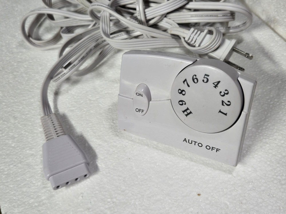Biddeford TC11BA Electric Heating Blanket Control 180W 4-Prong Controller