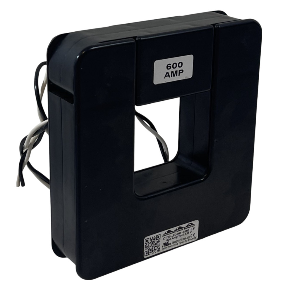 Continental CTS-2000-600 Split-Core Current Transformer 600A 2x2in ±1% Accuracy