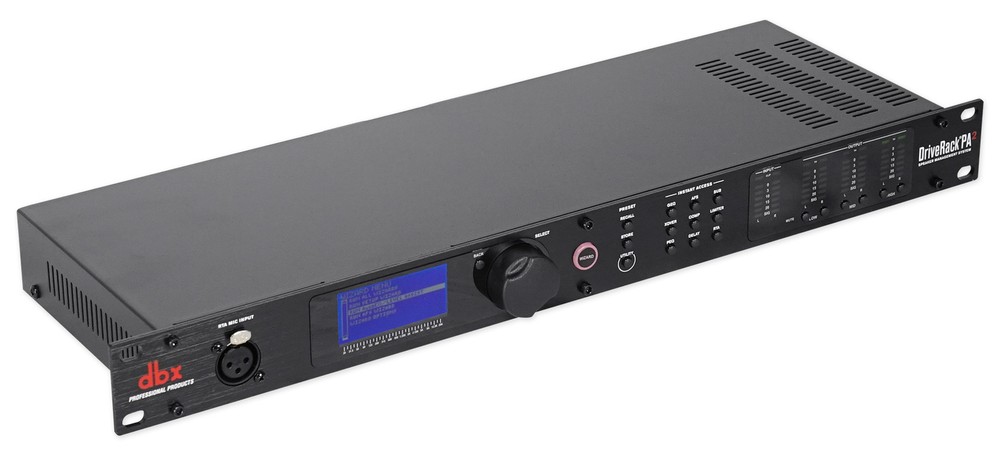 DBX DriveRack PA2 Signal Processor Speaker Management+Auto Room Correction PA 2