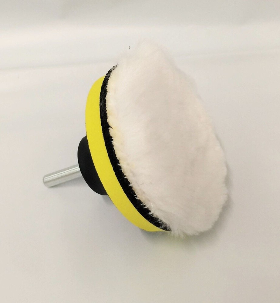 7pc 3" Hook & Loop Auto Car Buffing Pad Polishing Wheel Backing Pad Drill Kit