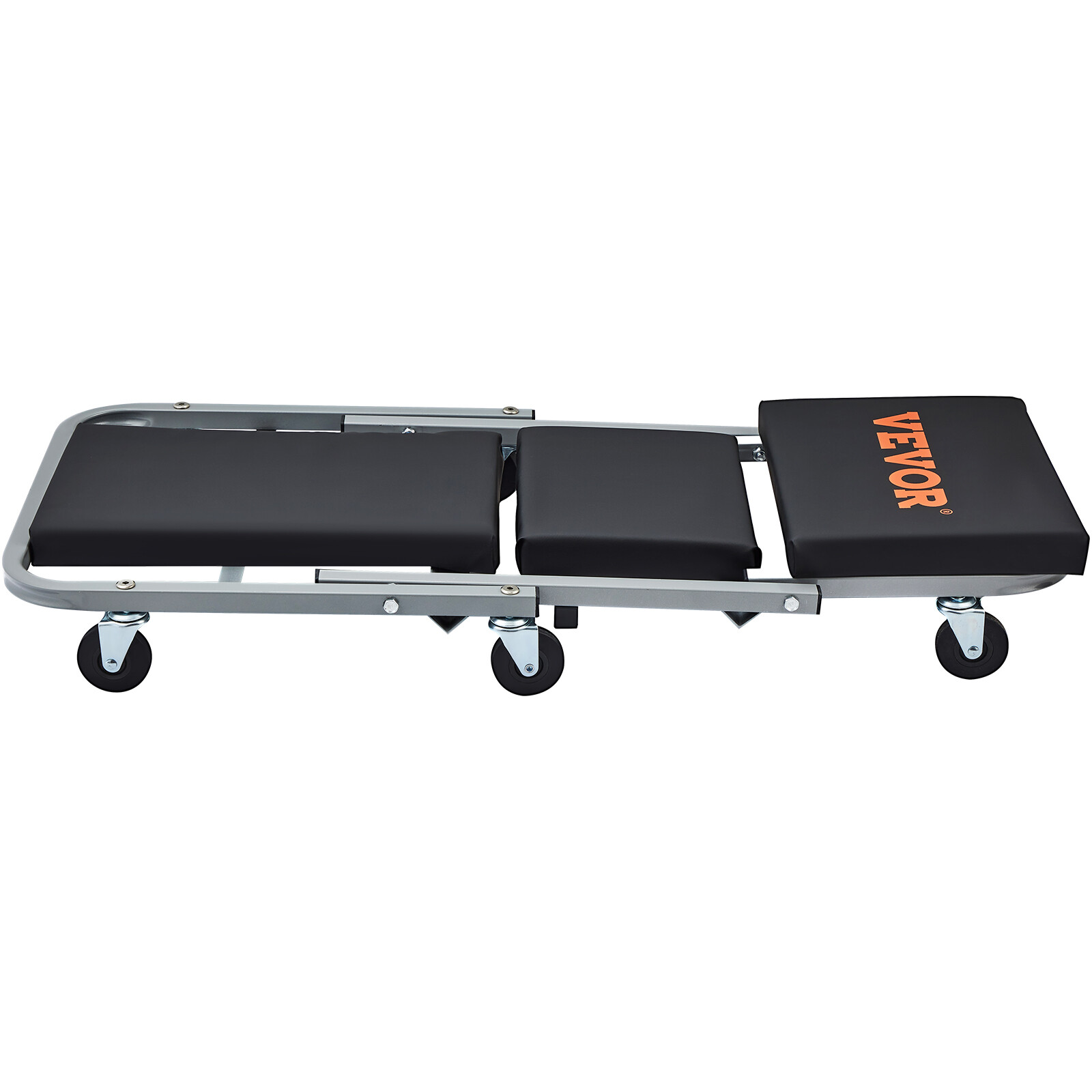 VEVOR Mechanic Creeper 36''300Lbs 2 in 1 Folding Rolling Garage Stool Shop Chair