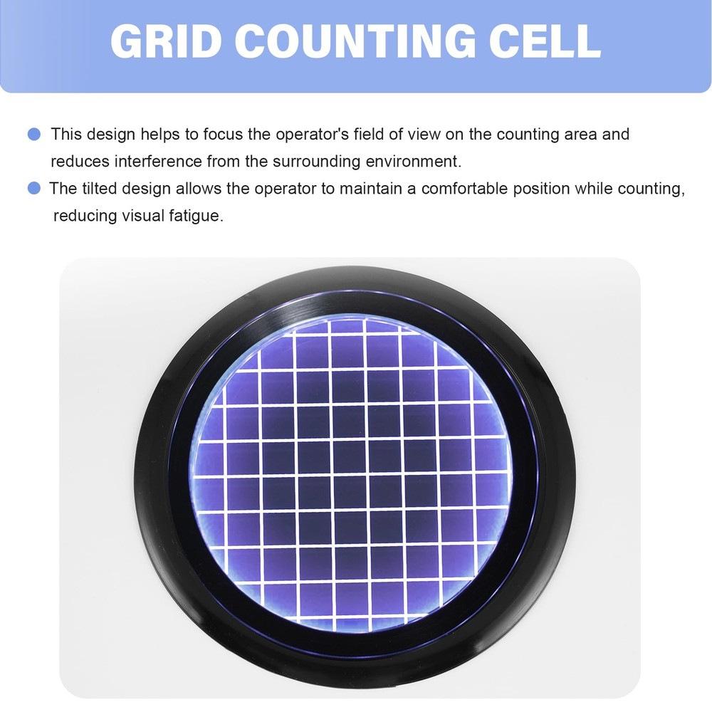 YUCHENGTECH Microbial Bacterial Colony Counter Bacterial Quantity Counting Machi