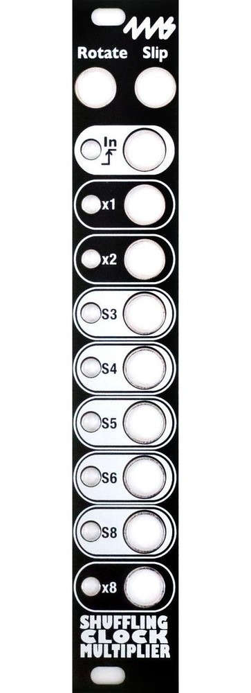 4MS BLACK FACEPLATES : NEW : [DETROIT MODULAR]