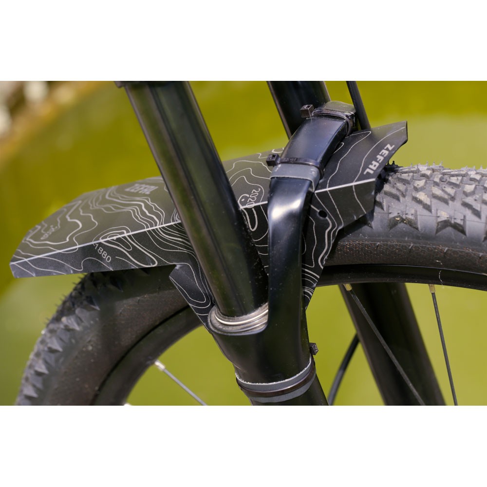 ZEFAL Deflector Lite Front Mudguard, Black, 26'', 27.5'' & 29''