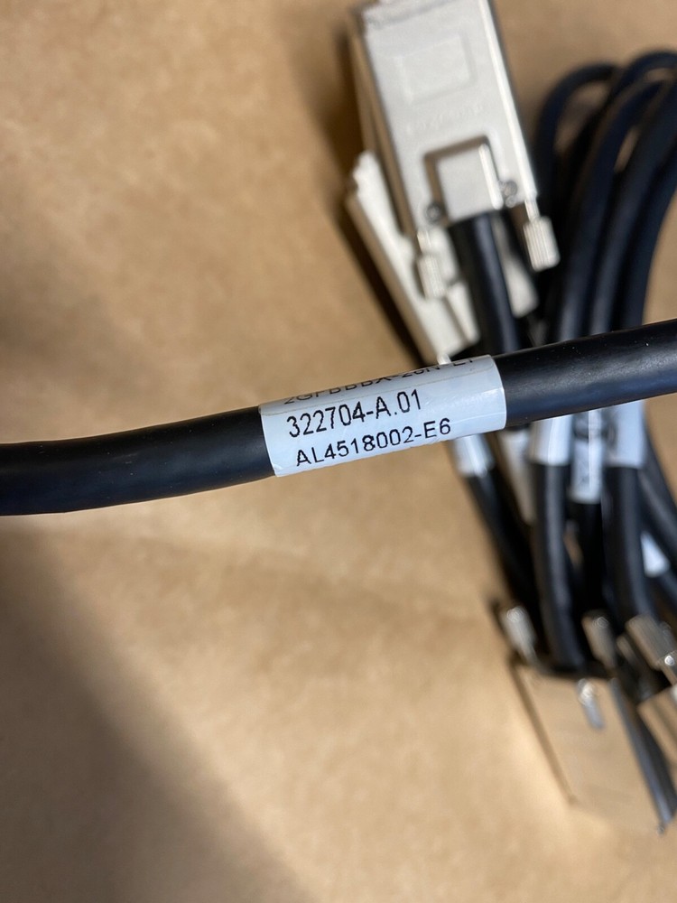 AVAYA NORTEL 4500 HISTACK CABLES AL4518003-E6 LINK Stack connect infiband
