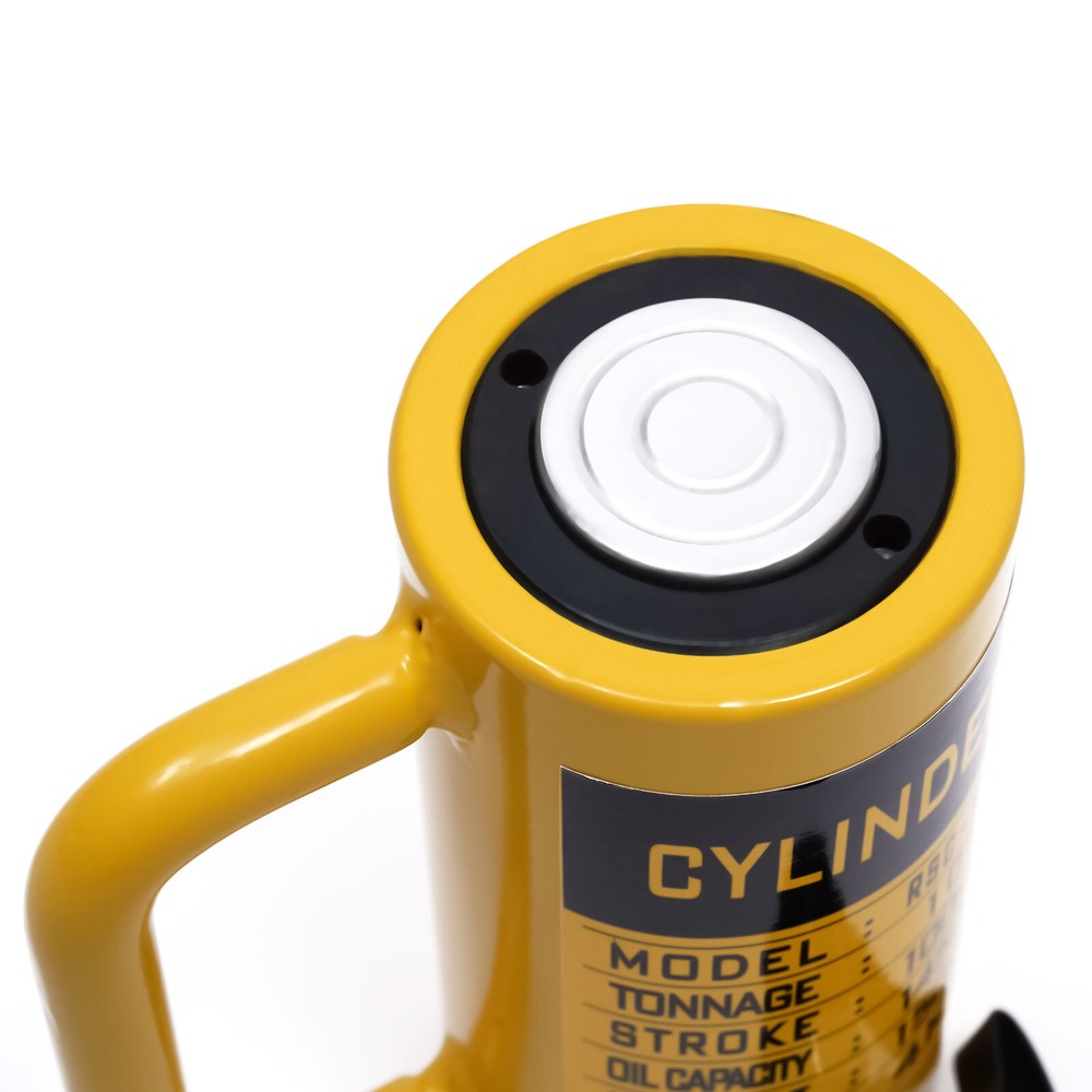 10 Ton Hydraulic Cylinder Jack Single Acting 4" Stroke Solid Hydraulic Ram Jack