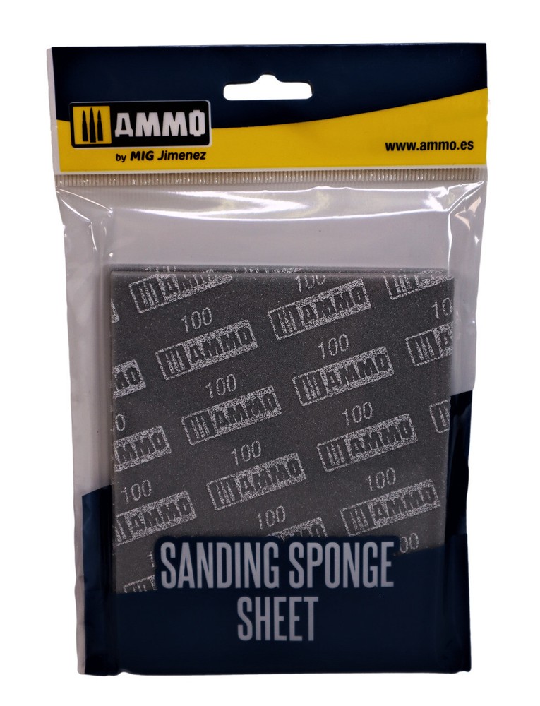 AMMO by MIG Accessories - SANDING SPONGE SHEET (100)